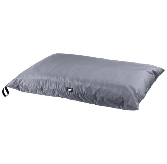 Матрас со съемным чехлом Ferplast Olympic 80 Cushion Grey для собак, серый, 80×60 см