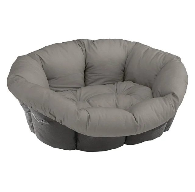 Подушка к лежанке Ferplast Spare Sofa Triangle 4 для кошек и собак, серая, 54×39 см
