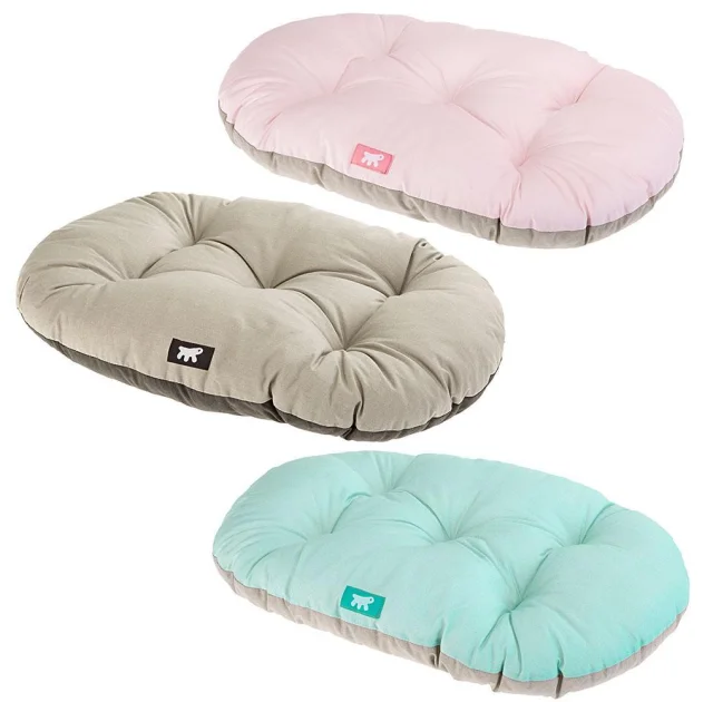 Подушка-подстилка Ferplast Relax 45/2 Pink-Grey-Blue для кошек и собак, 43×30 см