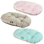 Подушка-підстилка Ferplast Relax 89/10 Pink-Grey-Blue для котів і собак, 85×55 см