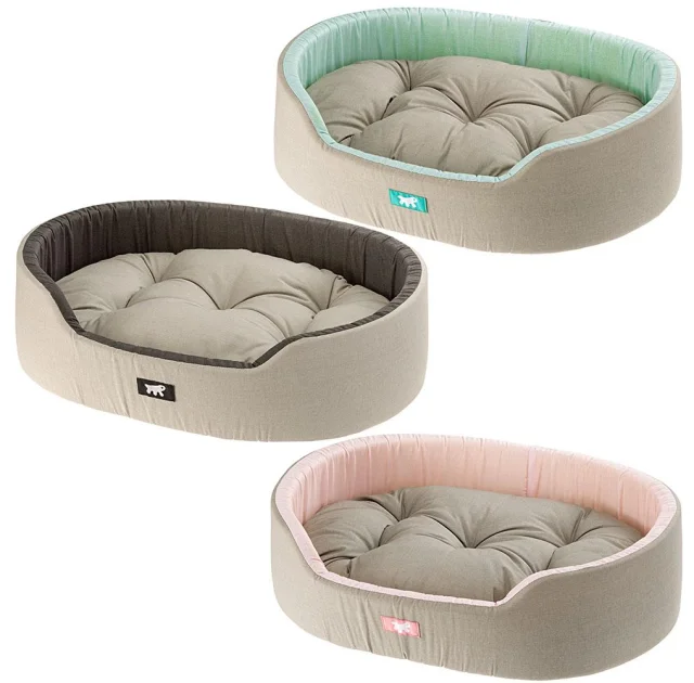 Лежанка Ferplast Dandy C 110 Colour для котів і собак, бавовна, 110×70×23 см