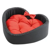 Подушка Ferplast Cuore Medium Love для собак і котів, у формі серця, 51×46×15 см