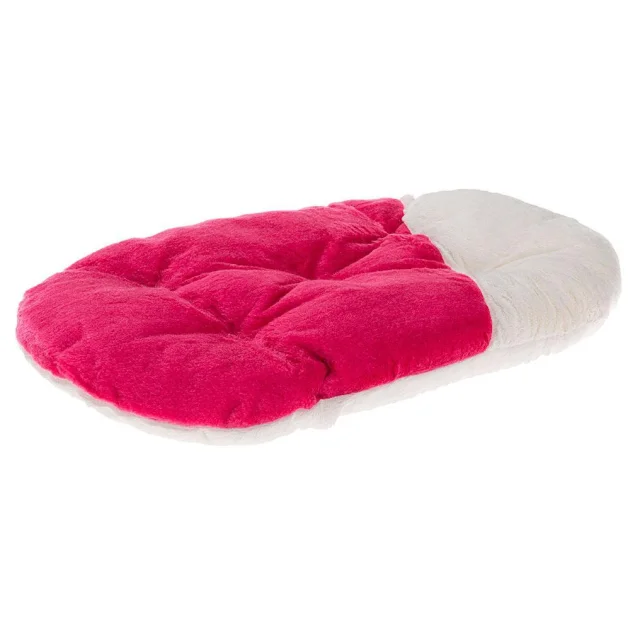 Хутряна подушка Ferplast Relax 45/2 Soft Fucsia для котів і собак, розововая, 43×30 см