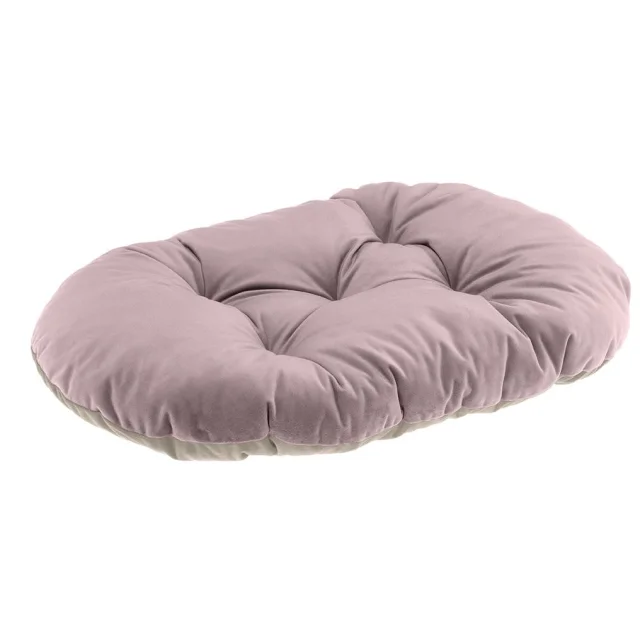 М'яка подушка Ferplast Prince 45/2 Cushion Purple-Beige для собак і котів, 43×30 см