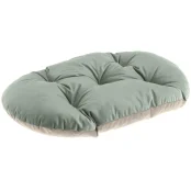 М'яка подушка Ferplast Prince 55/4 Cushion Green-Beige для собак і котів, 55×36 см