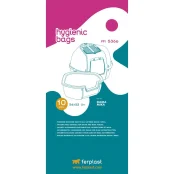 Гігієнічні пакети FPI 5366 Hygienic Bags для котячих туалетів, 56x52 см