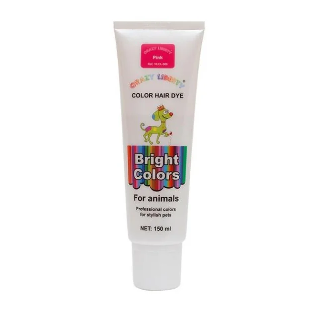 Фарба для вовни Crazy Liberty Color Hair Dye 150 мл. Pink.
