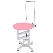 Круглий стіл для грумінгу Shernbao FT-831 Pink