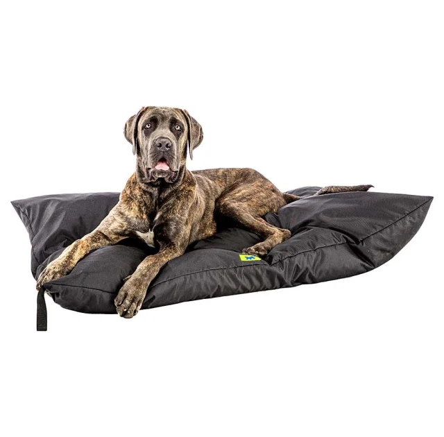 Матрац зі знімним чохлом Ferplast Olympic 115 Cushion Black для собак, чорний, 115×80 см