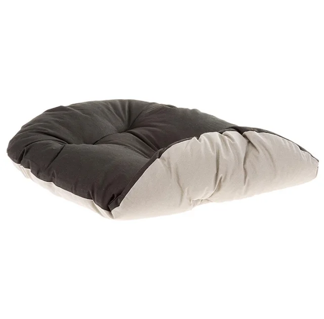 Подушка-підстилка Ferplast Relax 89/10 Map Blue-Grey-Black для котів і собак, 85×55 см
