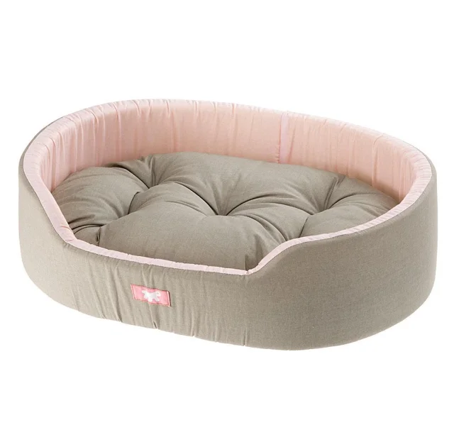 Бавовняний лежак Ferplast Dandy C 80 Colour для котів і собак, 80×55×20 см