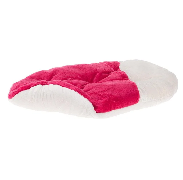 Хутряна подушка Ferplast Relax 45/2 Soft Fucsia для котів і собак, розововая, 43×30 см