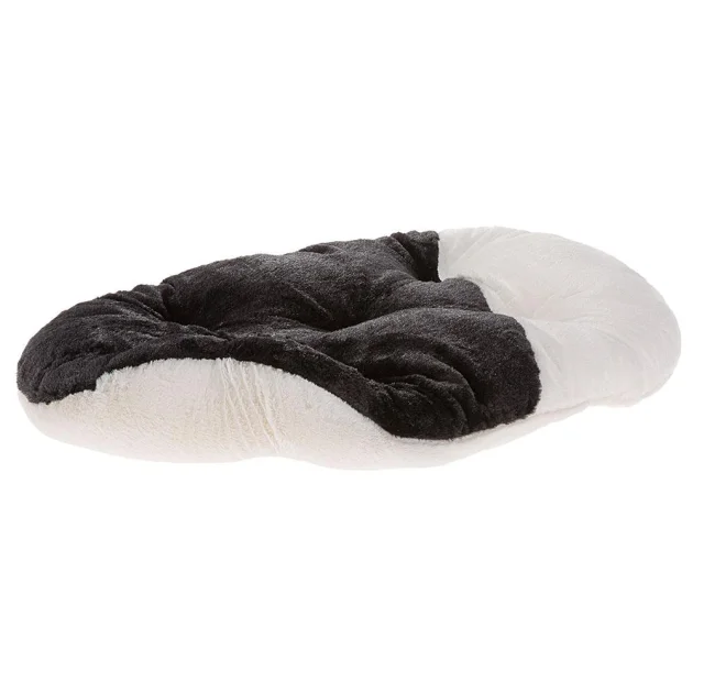 Хутряна подушка Ferplast Relax 65/6 Soft Black для котів і собак, чорна, 65×42 см