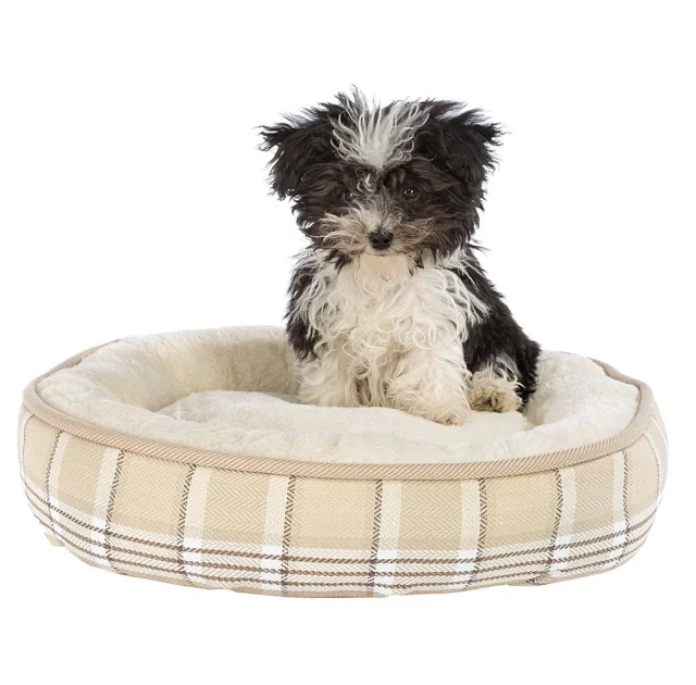 Матрац Ferplast Lagoon 50 Green Dogbed з екологічно чистого хутра для собак і котів, 50×11 см