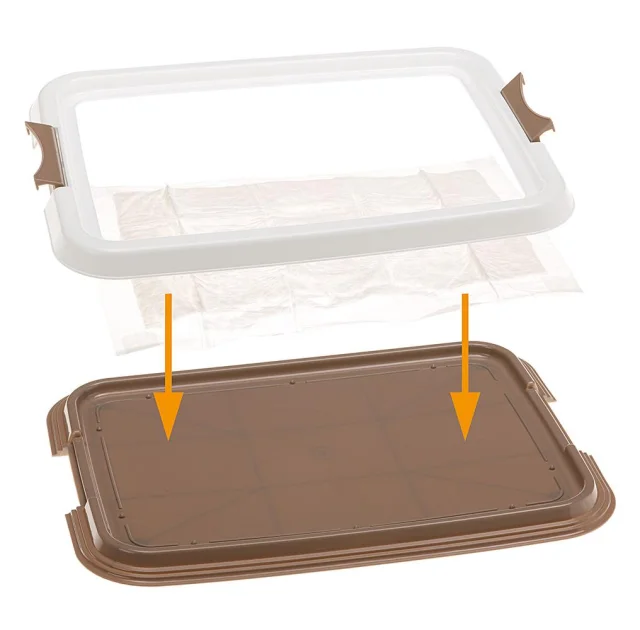 Лоток Hygienic Pad Tray Small для гігіенічекіх пелюшок, 49x36x3 см