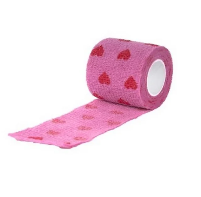 Еластичний бинт для собак Show Tech Self-Cling Bandage Pink