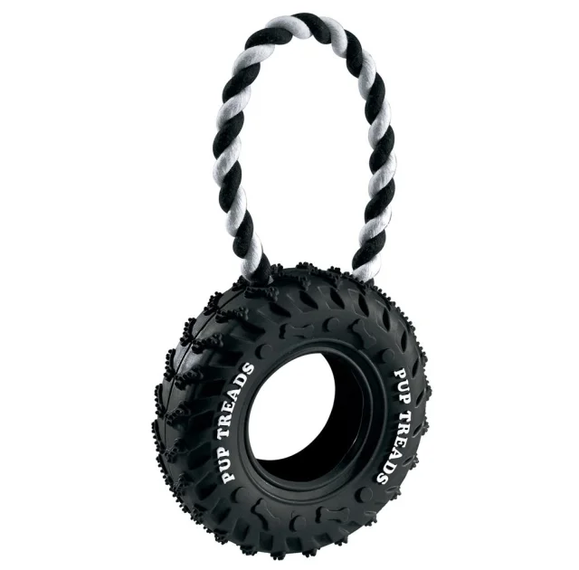 Игрушка Ferplast PA 6430 для собак из прочной резины и х/б ткани, 10,5x4,2x23,5 см