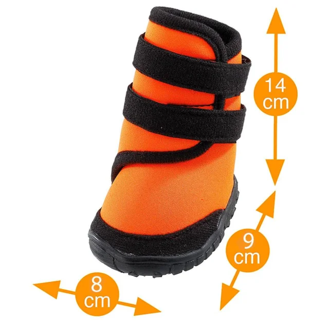 Захисне взуття Ferplast Trekking Shoes для собак, розмір XL, помаранчева, 8×9×14 см