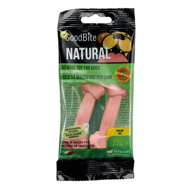 Жевательная игрушка Ferplast GoodBite Natural BAG Ham XS для собак 15 г