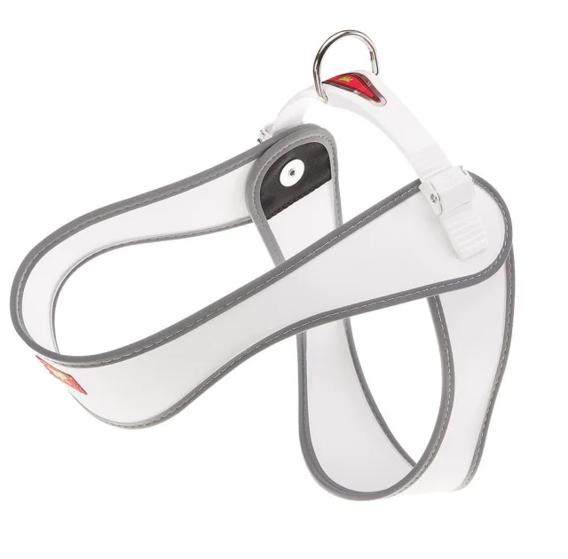 Ferplast Agila 5 Harness White ергономічна шлейки для собак з системою мікрорегулюванням, 50x58 см