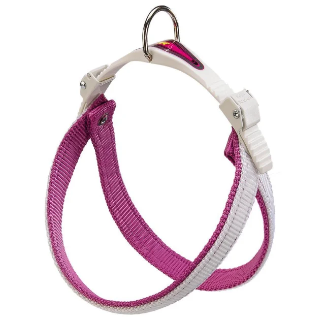 Ferplast Agila Colors 4 White-Purple шлейка из нейлона, для собак, 44x52 см