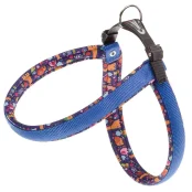 Ferplast Agila Fantasy 5 Blue эргономичная шлейка для собак с мягкой подкладкой и эластичным шнуром, 50x58 см