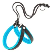 Ferplast Agila Fluo 1 Harness Blue эргономичная шлейка для собак, синяя, 26x38 см