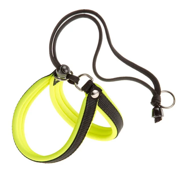 Ferplast Agila Fluo 2 Yellow эргономичная шлейка для собак, желтая, 32x50 см