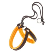 Ferplast Agila Fluo 3 Orange эргономичная шлейка для собак, оранжевая, 42x50 см