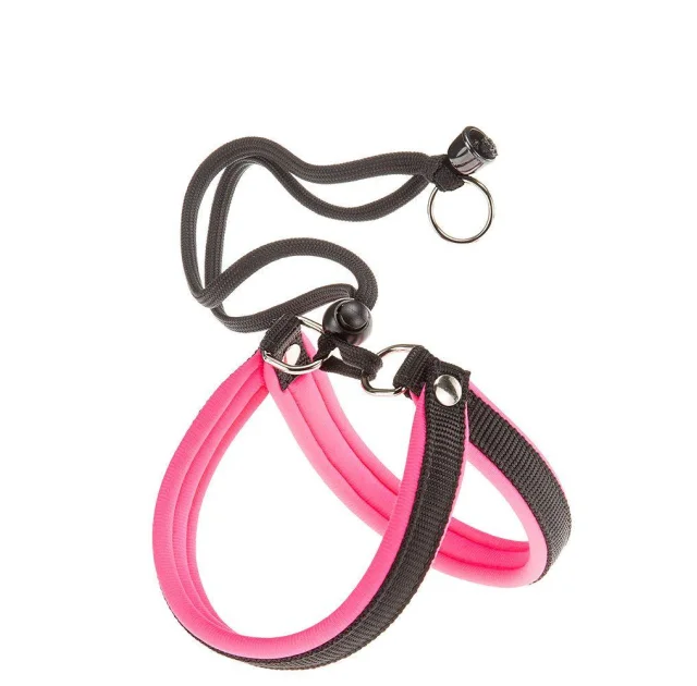 Ferplast Agila Fluo 4 Pink эргономичная шлейка для собак, розовая, 44x52 см