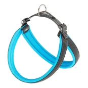 Эргономичная шлейка Ferplast Agila Fluo 5 Blue для собак, 50x58 см