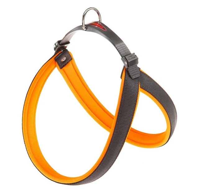Эргономичная шлейка Ferplast Agila Fluo 9 Orange для собак, 77x85 см