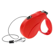 Поводок-рулетка для собак до 12 кг Ferplast Amigo Easy Mini Cord Rosso cо шнуром, красный, 3 м