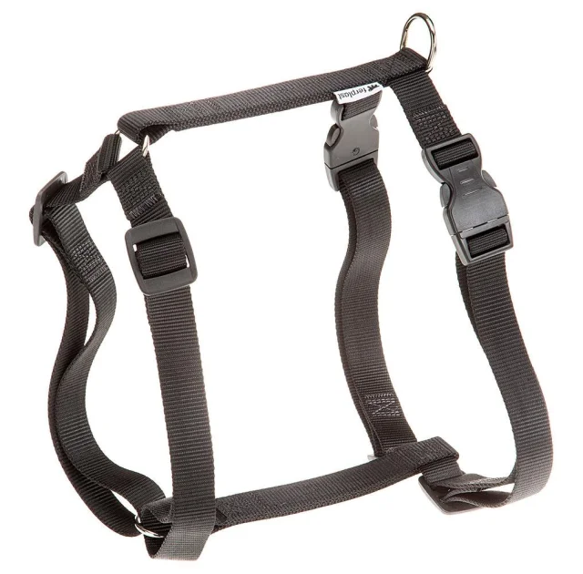 Нейлоновая шлейка Ferplast Champion P XXL Black для собак, черная, А: 62x104, B: 78x120 см