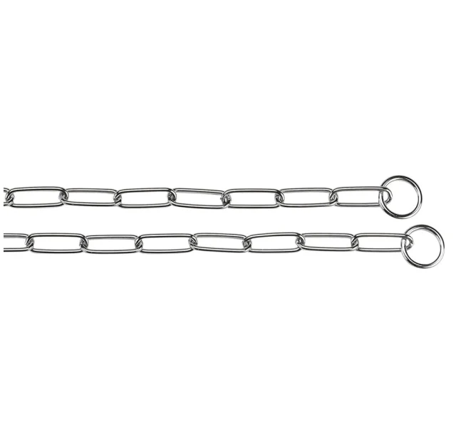 Металлическая рывковая цепь Ferplast Chrome CSP40132 для собак, 68 см