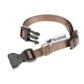 Нейлоновий нашийник Ferplast Club C10 / 25 Colours Brown для собак, коричневий, 19x25 см