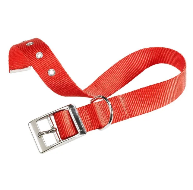 Нейлоновий нашийник Ferplast Club CF25 / 53 Red для собак, червоний, 45x53 см