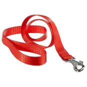 Нейлоновий поводок Ferplast Club G25 / 120 Red для собак, червоний, 25 мм, 120 см