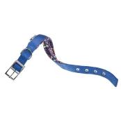 Нейлоновий нашийник Ferplast Daytona Fanasy C20 / 43 Blue для собак, синій, A: 35x43 см, B: 20 ​​мм