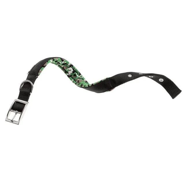 Нейлоновий нашийник Ferplast Daytona Fanasy C25 / 45 Black для собак, чорний, A: 37x45 см, B: 25 мм