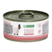 Консерва Natures Protection Adult Chicken & Cheese для дорослих котів, 100 г