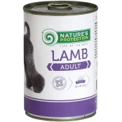 Консерва Natures Protection Adult Lamb для дорослих собак, 400 г
