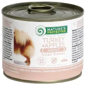 Консерва Natures Protection Adult Small Breeds Turkey&Apples для взрослых собак, 200 г