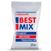 Відгодівельний комбікорм Best Mix для індиків з 56 дня, 25 кг