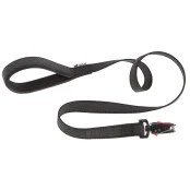 Поводок для собак без ручки Ferplast Daytona Gummy Matic G25 / 120 Black з прогумованого нейлону, 25 мм 120 см