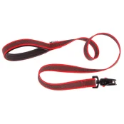 Поводок для собак без ручки Ferplast Daytona Gummy Matic G25 / 120 Red з прогумованого нейлону, 25 мм 120 см