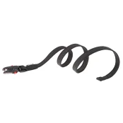 Повідець без ручки Ferplast Daytona Gummy Matic G20 / 100 S / M Black з прогумованого нейлону, 20 мм, 100 см