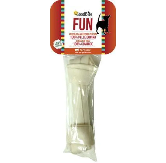 Плетеные жевательные косточки Ferplast GoodBite Fun 4003 Bone 125g для собак, 27,5x6,2x4 см
