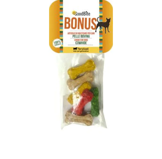 Жувальні кісточки Ferplast GoodBite Bonus 4645 Bone 10g для собак з сириці, 10 г