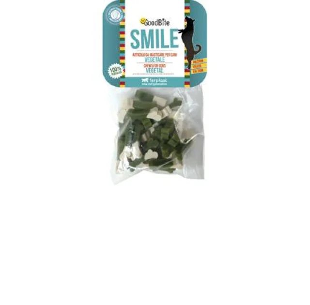 Лакомства Ferplast GoodBite Smile 4522 Mini Bones для собак на растительной основе, 100 г